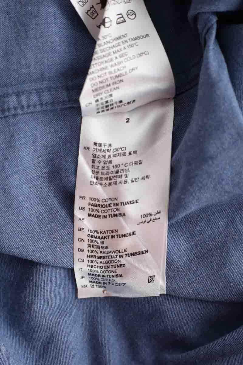 Chemise Sandro Bleu en Coton