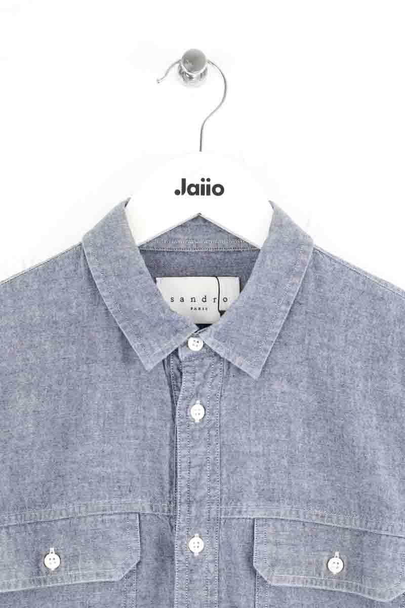 Chemise Sandro Bleu en Coton