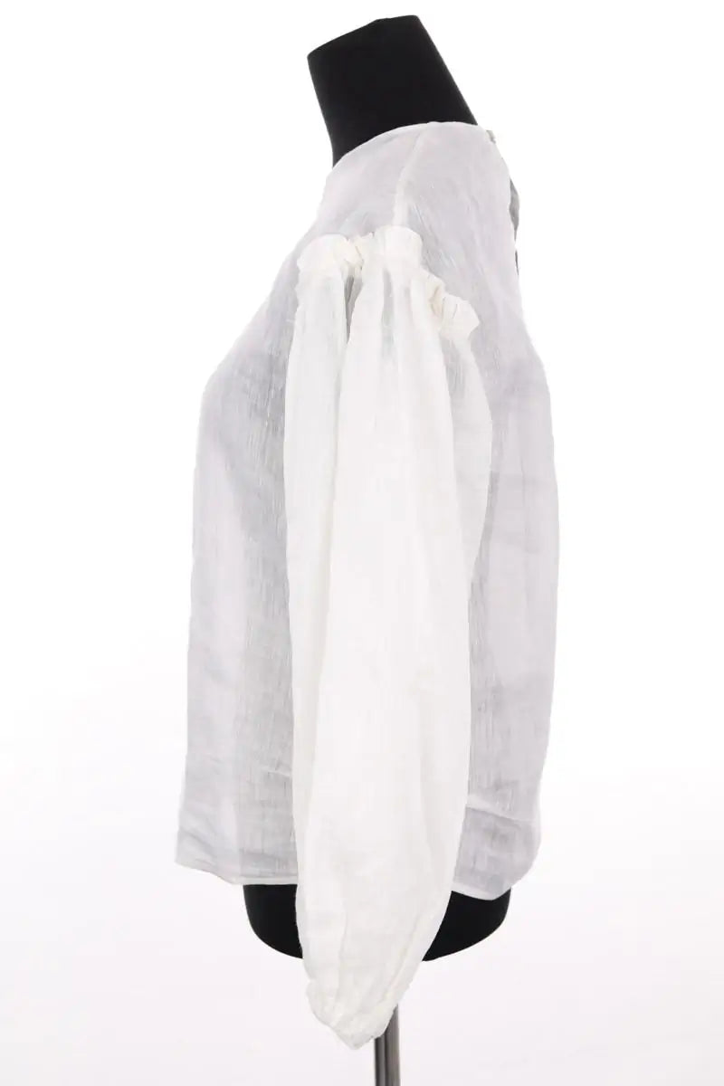 Chemise Sandro Bleu en Lin