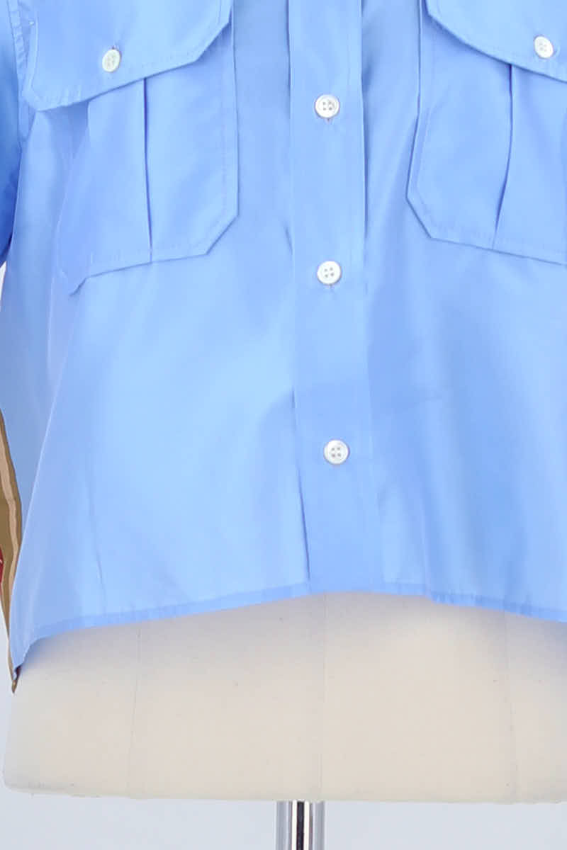 Chemise Sandro Bleu en Polyester