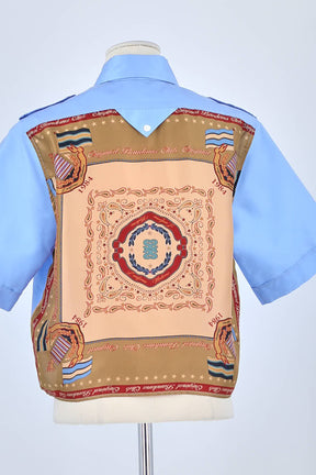 Chemise Sandro Bleu en Polyester