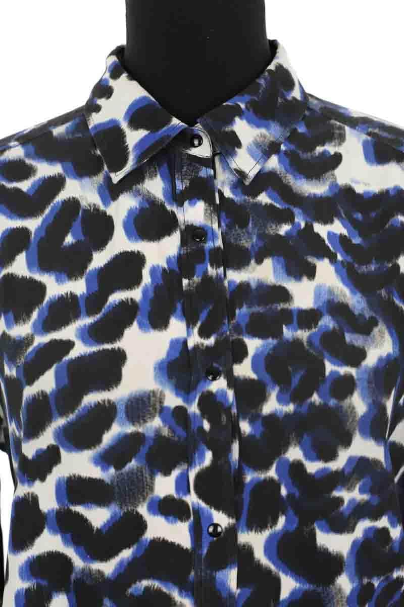Chemise Sandro Bleu en Soie