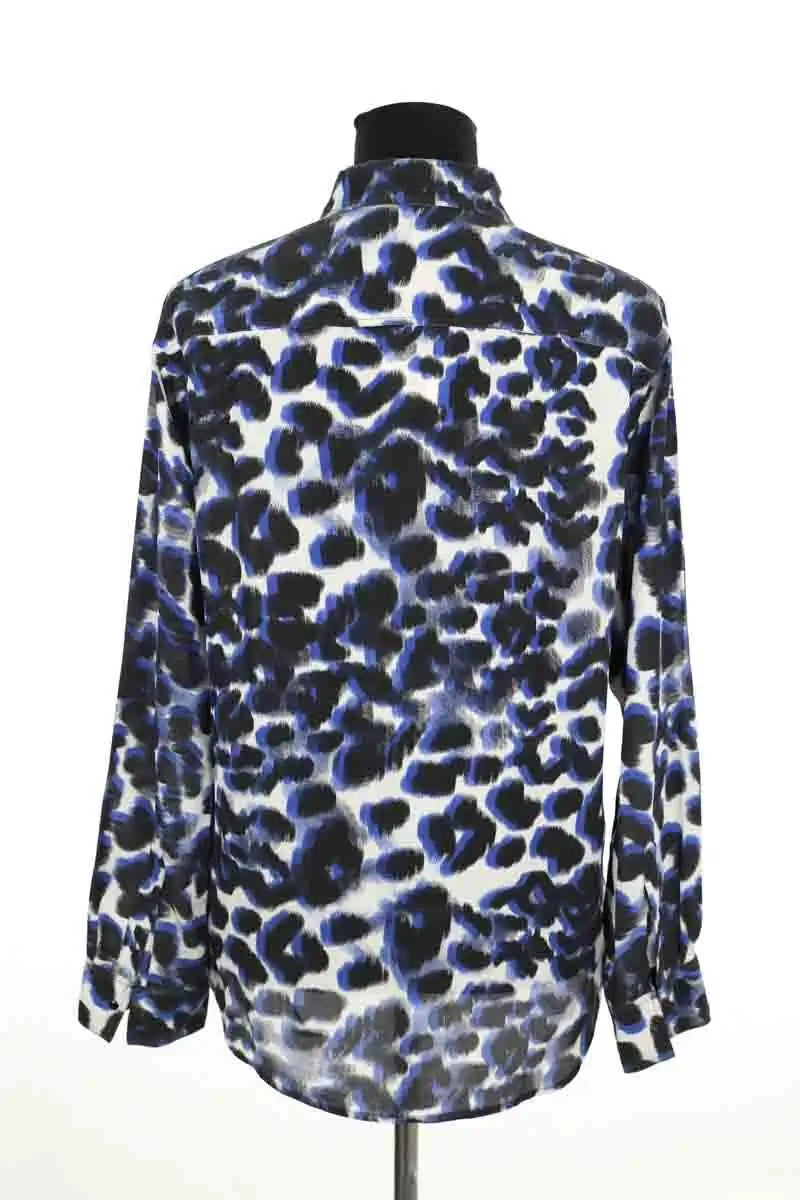 Chemise Sandro Bleu en Soie