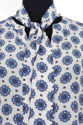 Chemise Sandro Bleu en Soie