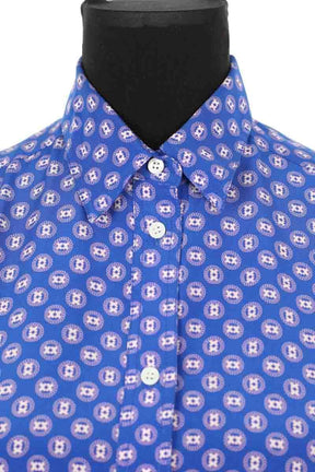 Chemise Sandro Bleu en Soie