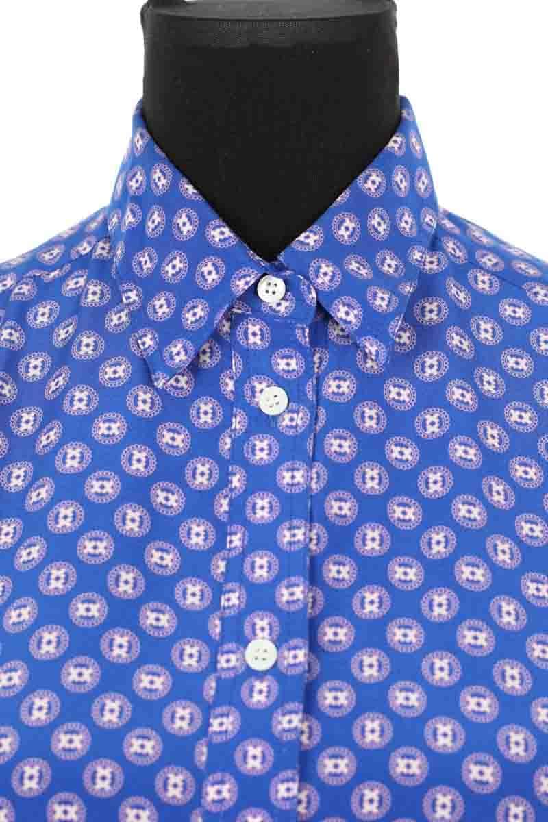 Chemise Sandro Bleu en Soie