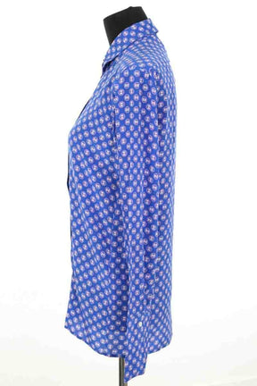 Chemise Sandro Bleu en Soie