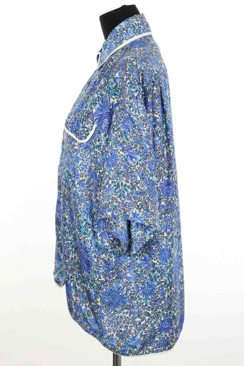 Chemise Sandro Bleu en Soie