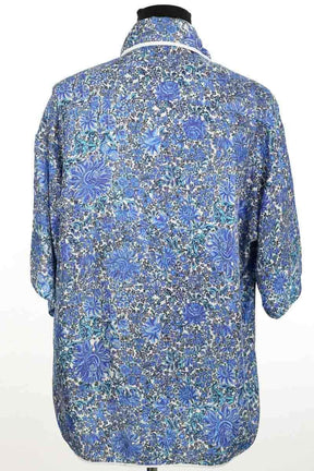 Chemise Sandro Bleu en Soie