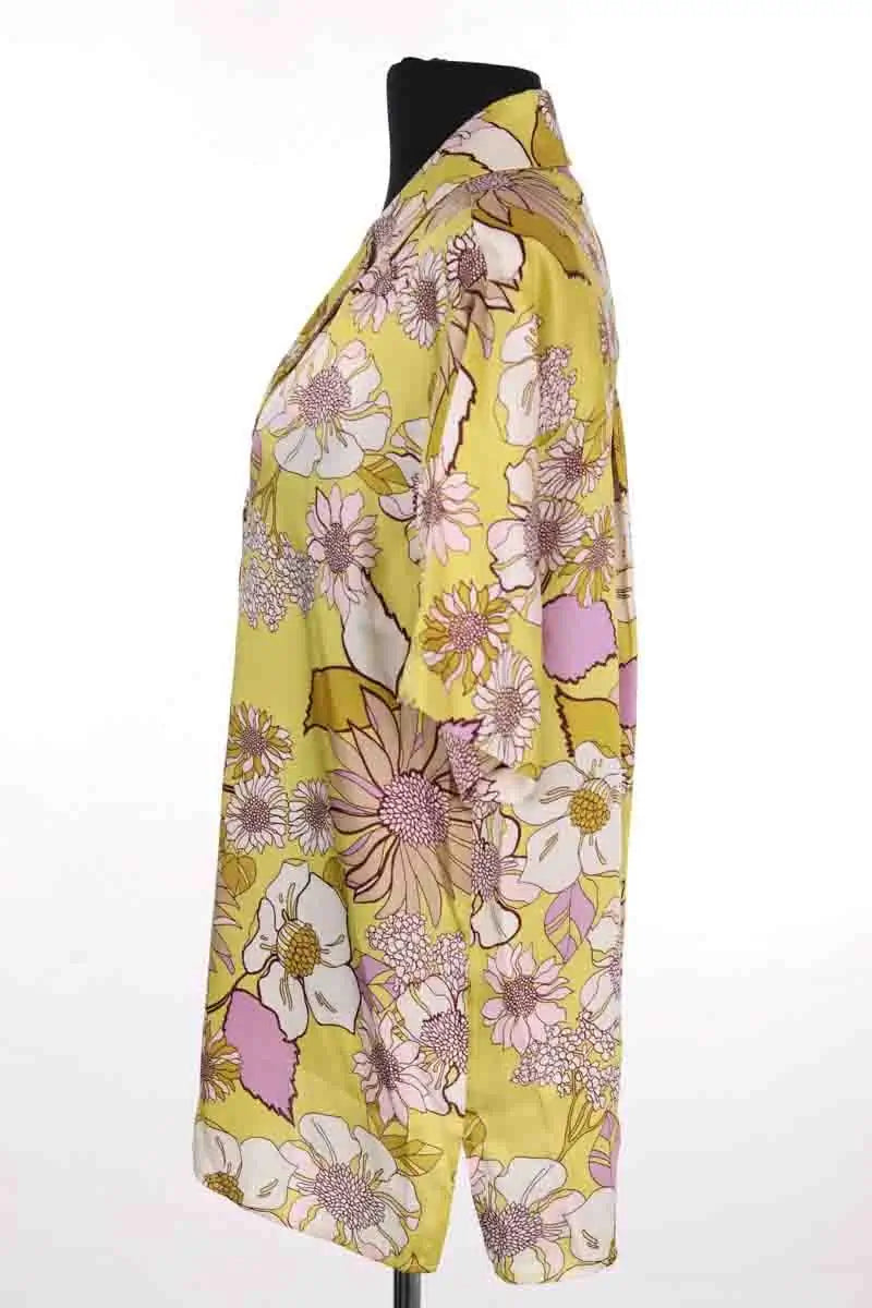 Chemise Sandro Jaune en Synthétique
