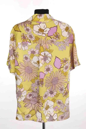 Chemise Sandro Jaune en Synthétique