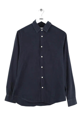 Chemise Sandro Marine en Coton, taille M - Seconde Main