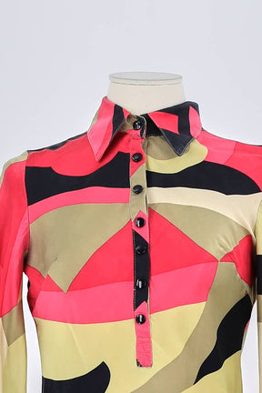 Chemise Sandro Multicolore en Soie