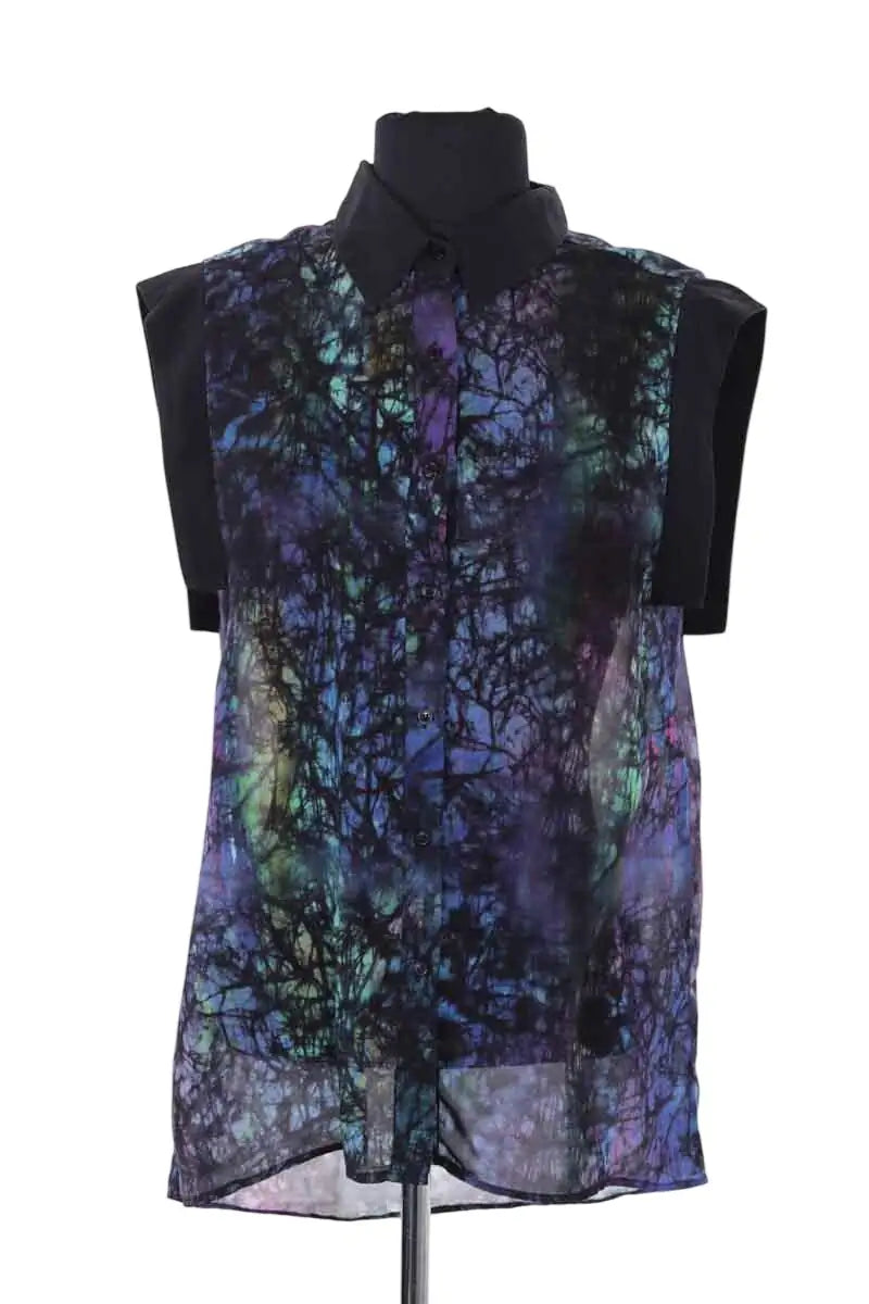 Chemise Sandro Multicolore en Synthétique, taille S - Seconde Main