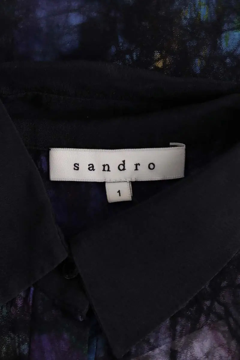 Chemise Sandro Multicolore en Synthétique
