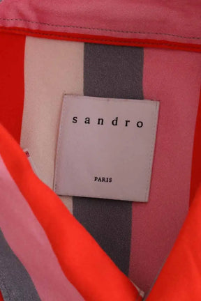 Chemise Sandro Multicolore en Viscose