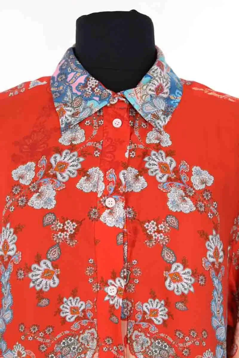 Chemise Sandro Orange en Viscose