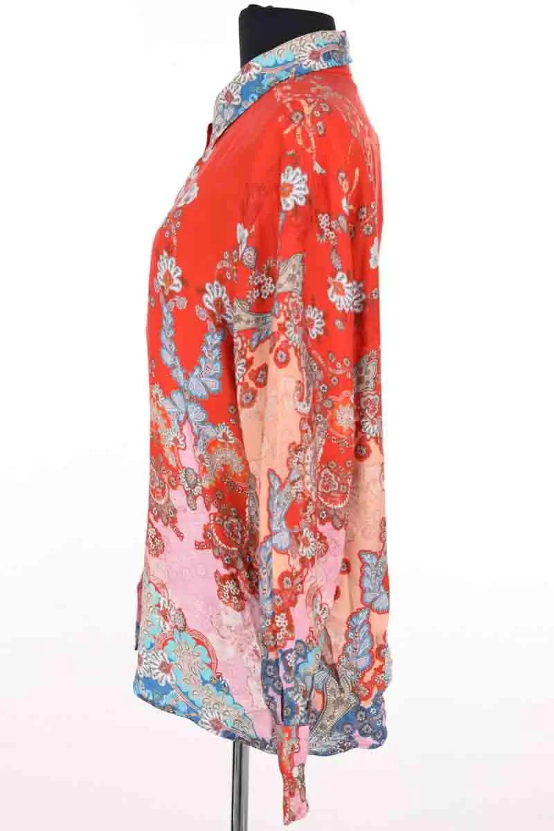 Chemise Sandro Orange en Viscose