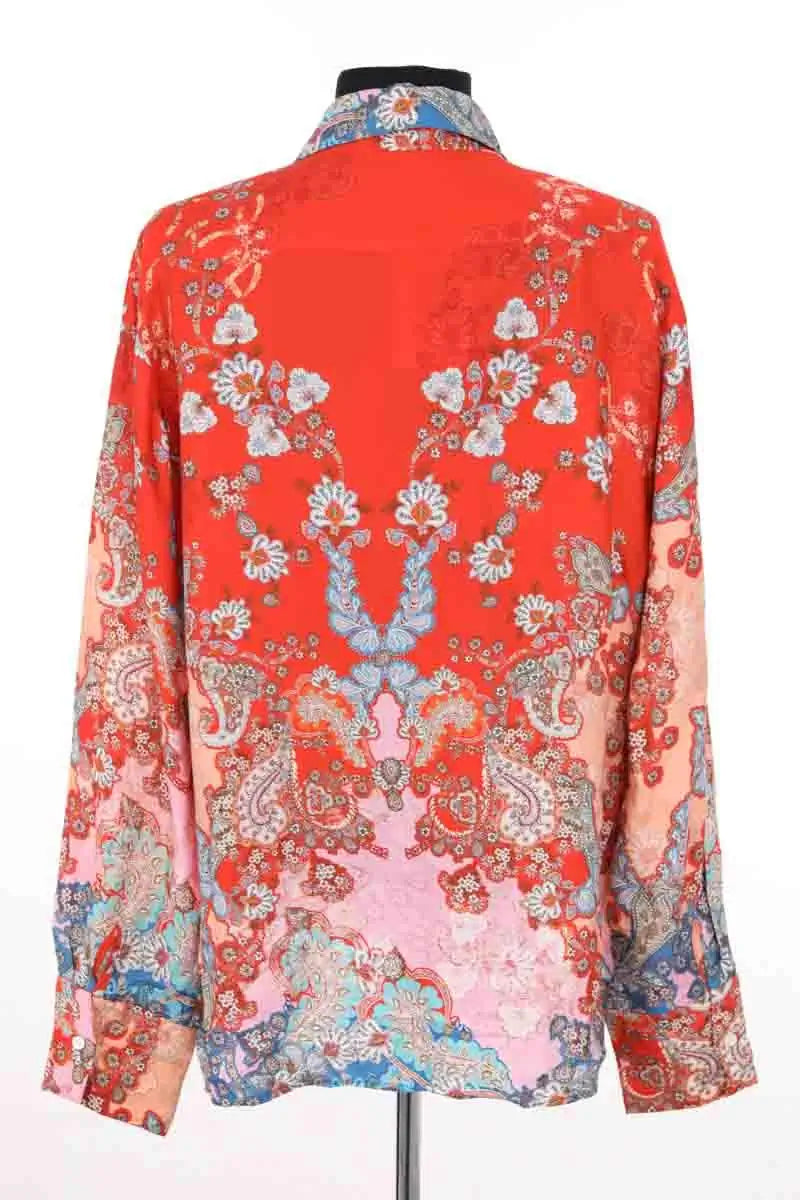 Chemise Sandro Orange en Viscose