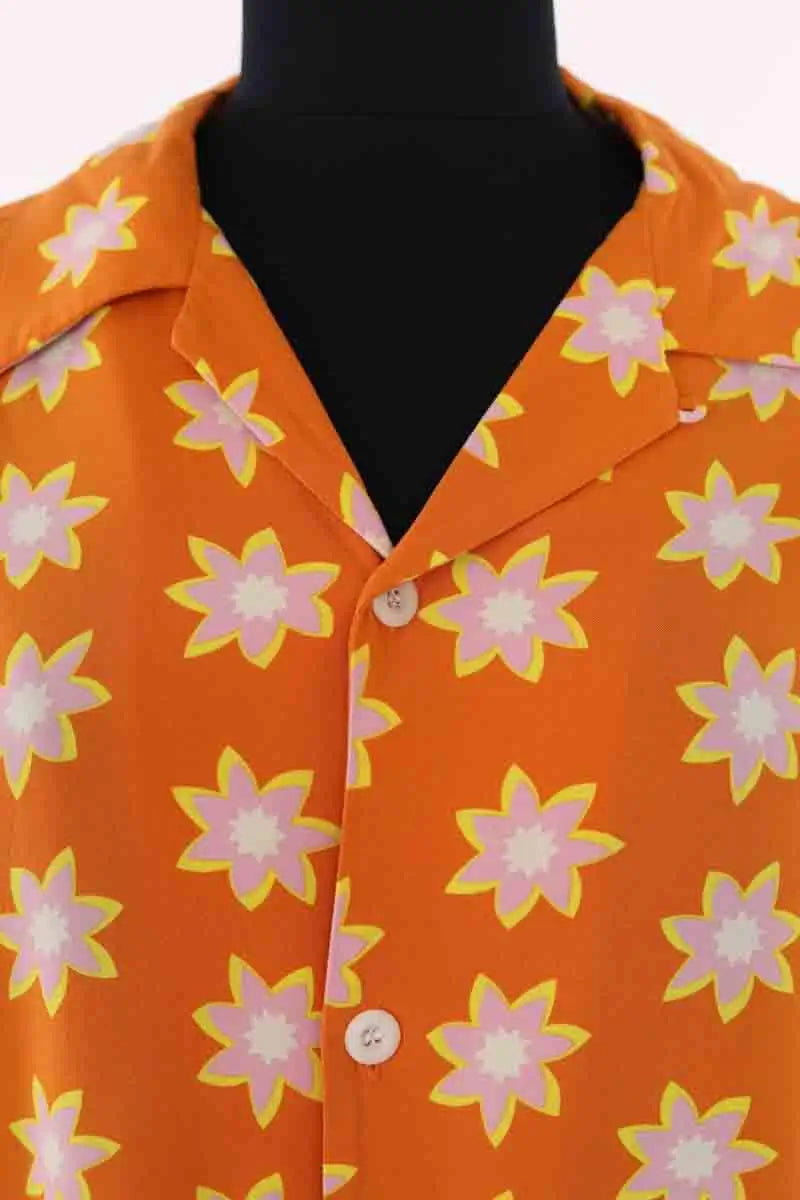 Chemise Sandro Orange en Viscose