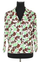 Chemise Sandro Rose en Synthétique, taille S - Seconde Main
