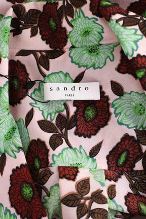 Chemise Sandro Rose en Synthétique