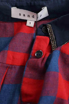 Chemise Sandro Rouge en Synthétique