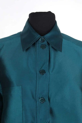 Chemise Sandro Vert en Synthétique