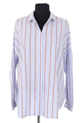 Chemise Sessun Bleu en Coton, taille L - Seconde Main