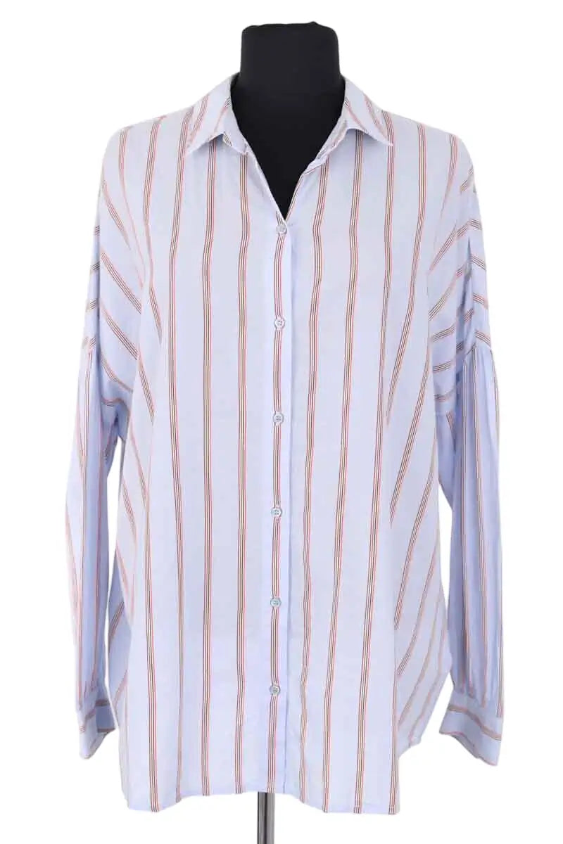 Chemise Sessun Bleu en Coton, taille L - Seconde Main