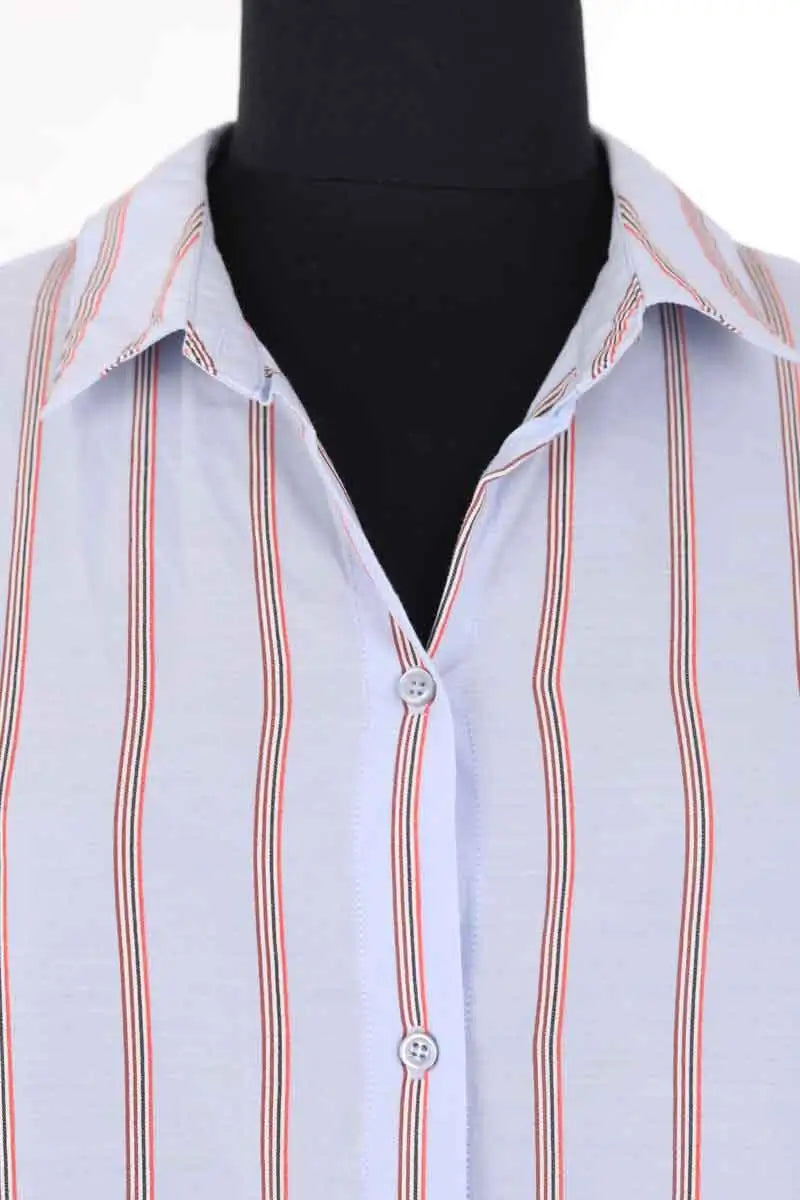 Chemise Sessun Bleu en Coton