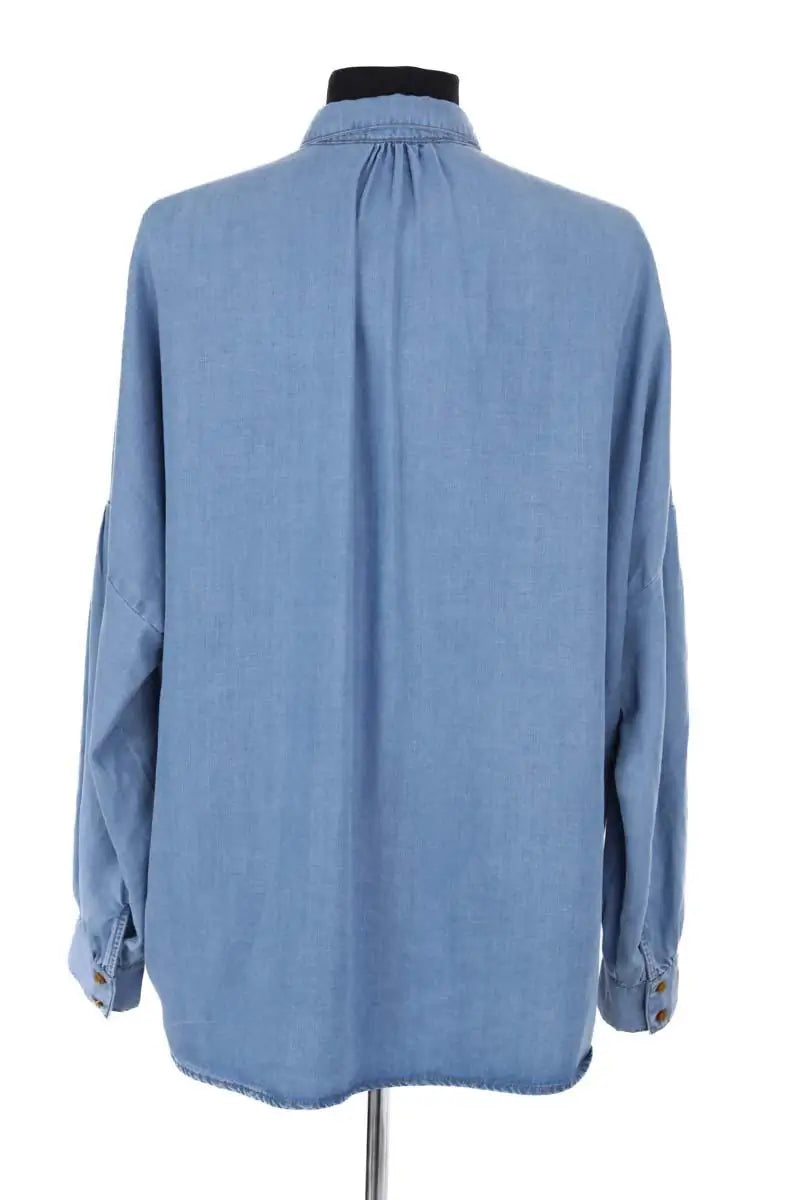 Chemise Sessun Botania Bleu en Synthétique