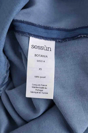 Chemise Sessun Botania Bleu en Synthétique