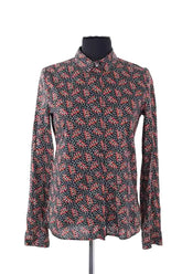 Chemise Sessun Noir en Coton, taille XS - Seconde Main