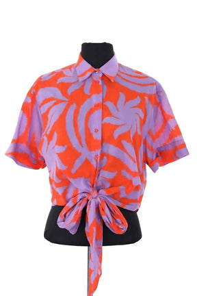 Chemise Sessun Orange en Coton, taille S - Seconde Main