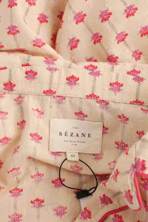 Chemise Sézane Beige en Coton