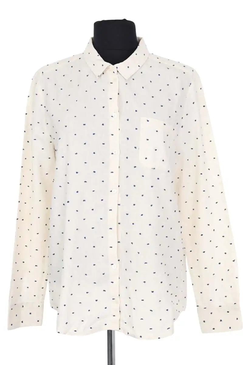 Chemise Sézane Beige en Coton, taille L - Seconde Main