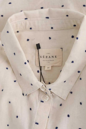 Chemise Sézane Beige en Coton