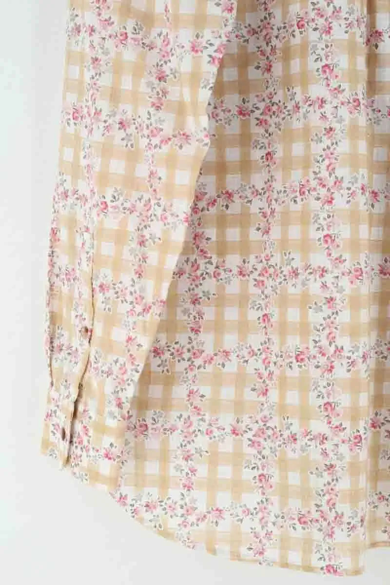 Chemise Sézane Beige en Coton
