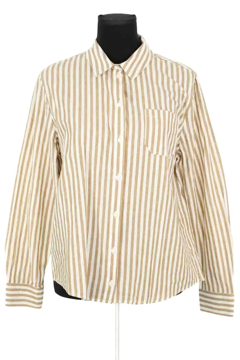 Chemise Sézane Beige en Lin, taille XL - Seconde Main