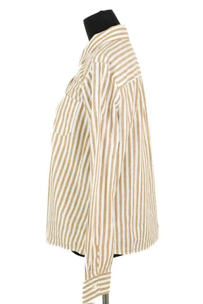 Chemise Sézane Beige en Lin