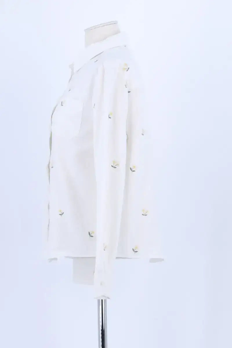 Chemise Sézane Blanc en Coton