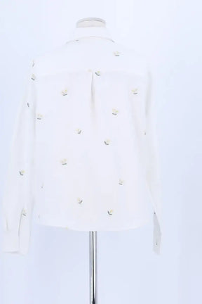Chemise Sézane Blanc en Coton