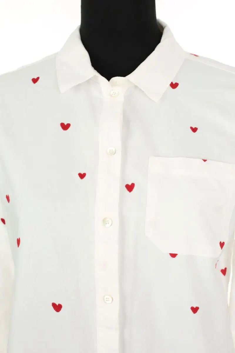 Chemise Sézane Blanc en Coton