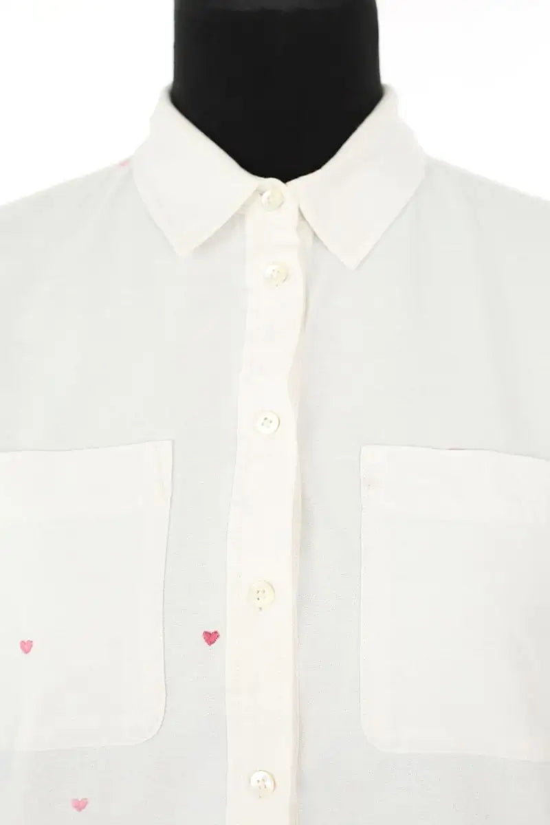 Chemise Sézane Blanc en Coton