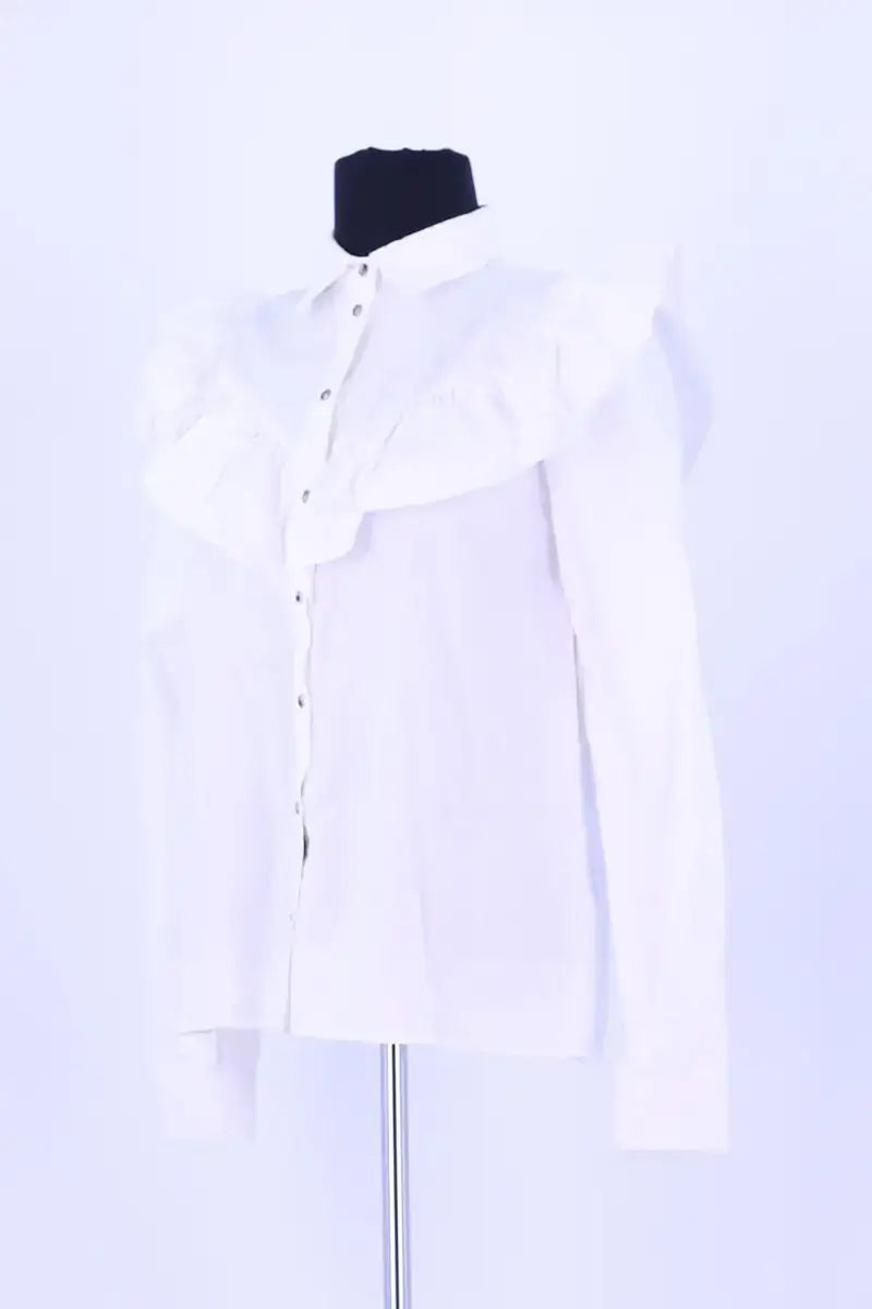Chemise Sézane Blanc en Coton