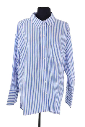 Chemise Sézane Blanc en Coton, taille XXL - Seconde Main