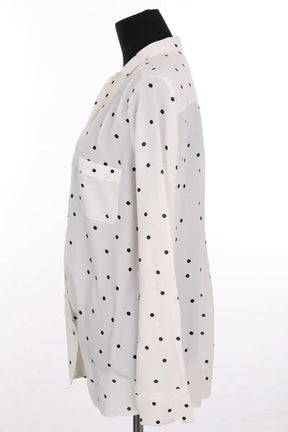 Chemise Sézane Blanc en Soie