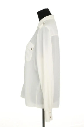 Chemise Sézane Blanc en Soie