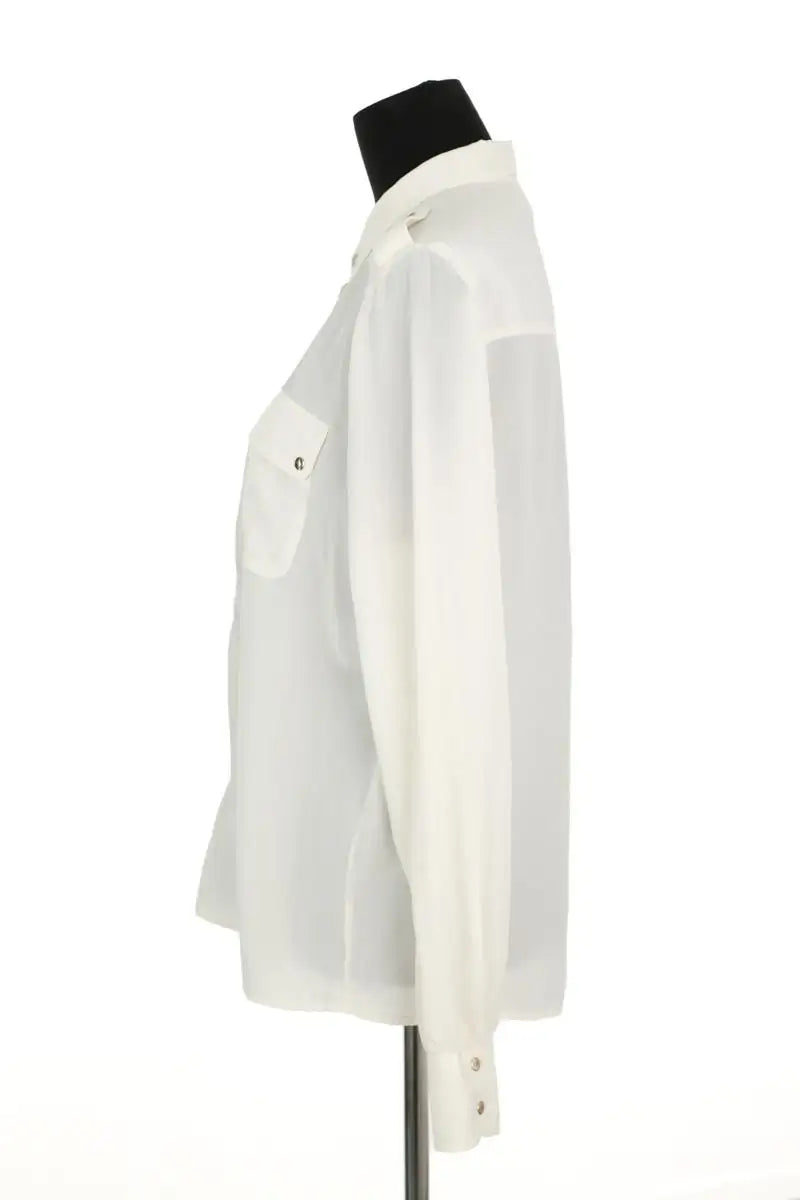 Chemise Sézane Blanc en Soie
